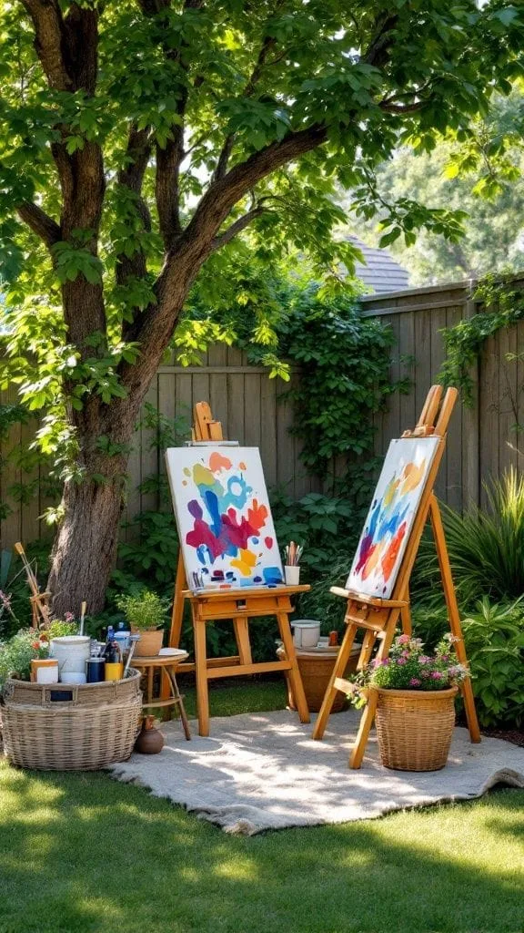 Canvas Painting Station